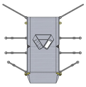 Specialised stretcher sling